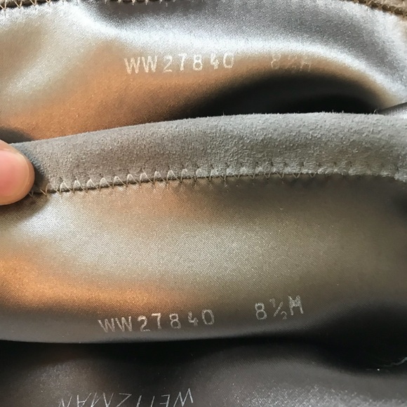 Stuart Weitzman Thighland Boots - Topo Suede - Picture 8 of 8